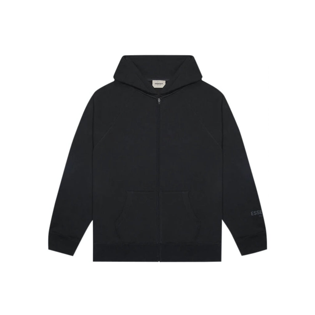 Fear of god essentials 3d silicon 2025 applique pullover hoodie