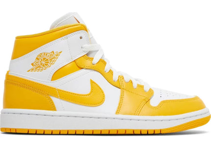 Air Jordan 1 Mid 'White University Gold' (Women's)