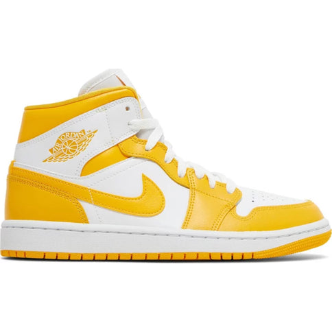 Air Jordan 1 Mid 'White University Gold' (Women's)