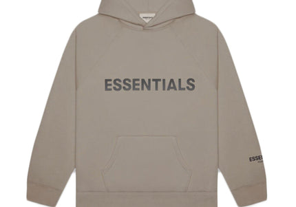 FEAR OF GOD ESSENTIALS 3D Silicon Applique Hoodie - Taupe
