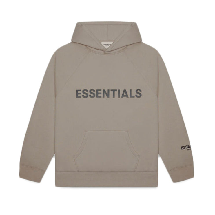 FEAR OF GOD ESSENTIALS 3D Silicon Applique Hoodie - Taupe