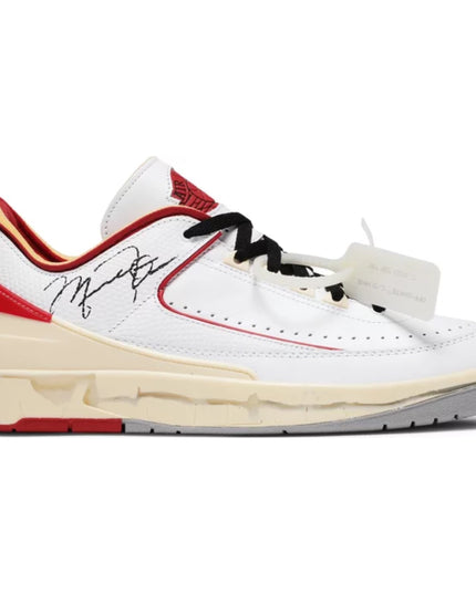 Off-White x Jordan 2 Retro Low SP 'White Red'