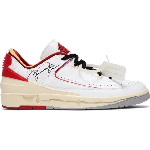 Off-White x Jordan 2 Retro Low SP 'White Red'