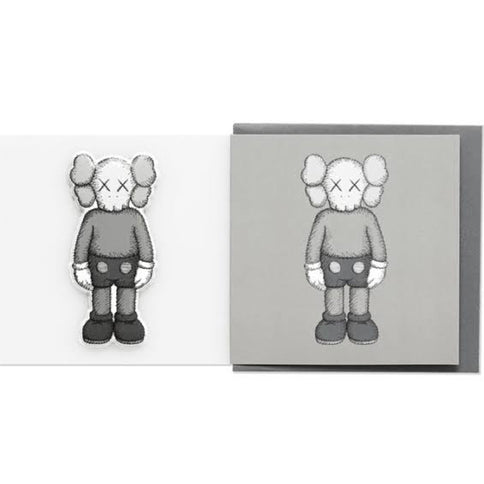 KAWS Companion Greeting Card (With Puffy Sticker)