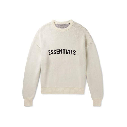 FEAR OF GOD ESSENTIALS Knit Sweater - Cream