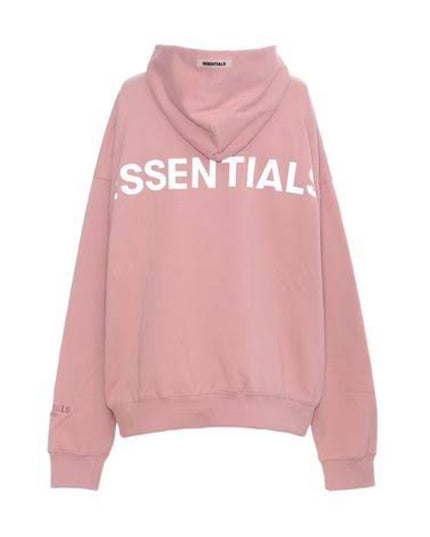 FEAR OF GOD ESSENTIALS 3M Logo Pullover Hoodie - Blush (FW19)