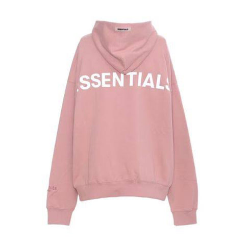 FEAR OF GOD ESSENTIALS 3M Logo Pullover Hoodie - Blush (FW19)