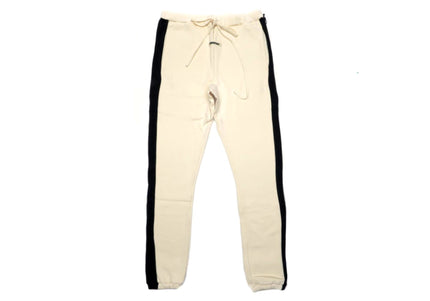 FEAR OF GOD ESSENTIALS Side Stripe Sweatpants - Cream (FW19)