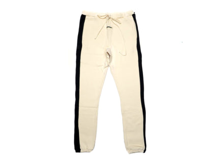 FEAR OF GOD ESSENTIALS Side Stripe Sweatpants - Cream (FW19)