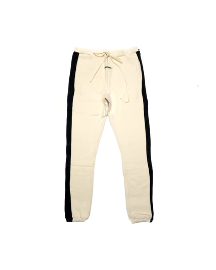 FEAR OF GOD ESSENTIALS Side Stripe Sweatpants - Cream (FW19)