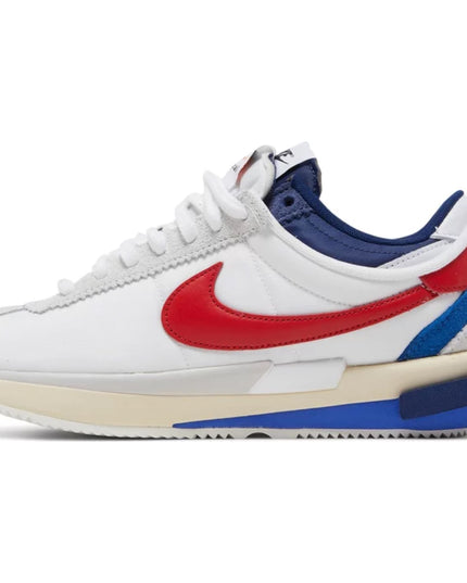 Sacai x Nike Zoom Cortez SP 'White University Red Blue'