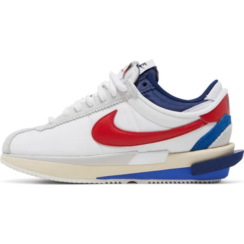 Sacai x Nike Zoom Cortez SP 'White University Red Blue'