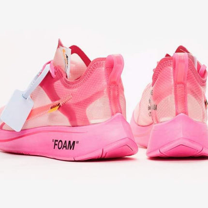 Off-White x Nike Zoom Fly 'Tulip Pink'