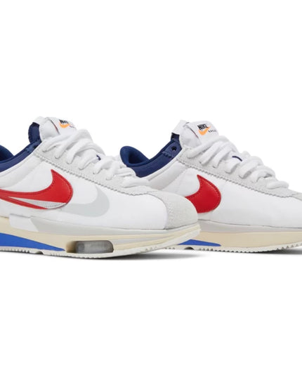 Sacai x Nike Zoom Cortez SP 'White University Red Blue'