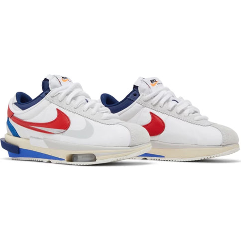 Sacai x Nike Zoom Cortez SP 'White University Red Blue'