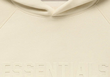 FEAR OF GOD ESSENTIALS Pull-Over Hoodie - Egg Shell (Fall 22)