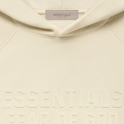 FEAR OF GOD ESSENTIALS Pull-Over Hoodie - Egg Shell (Fall 22)