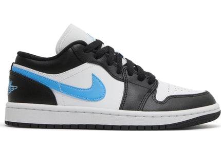 Air Jordan 1 Low 'Black University Blue White' (Women's)
