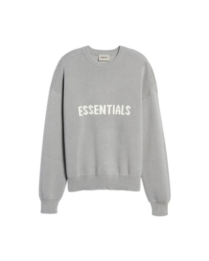 FEAR OF GOD ESSENTIALS Knit Sweater - Pebble (USA Exclusive)