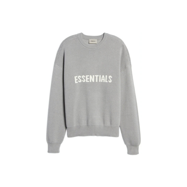 FEAR OF GOD ESSENTIALS Knit Sweater - Pebble (USA Exclusive)
