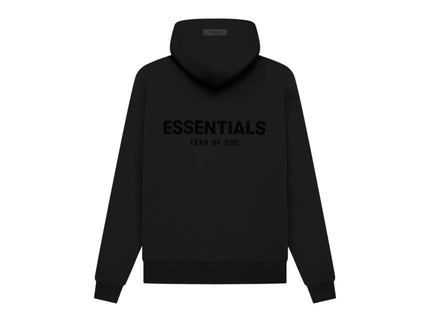 FEAR OF GOD ESSENTIALS Pull-Over Hoodie - Black (SS22 Core Collection)