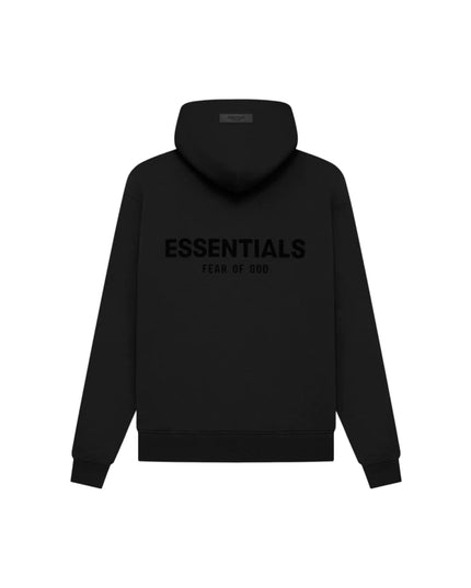 FEAR OF GOD ESSENTIALS Pull-Over Hoodie - Black (SS22 Core Collection)