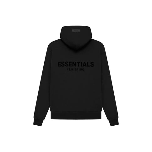 FEAR OF GOD ESSENTIALS Pull-Over Hoodie - Black (SS22 Core Collection)