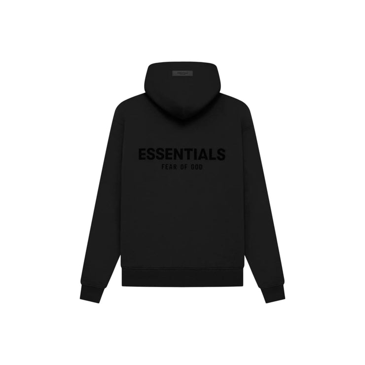 FEAR OF GOD ESSENTIALS Pull-Over Hoodie - Black (SS22 Core Collection ...