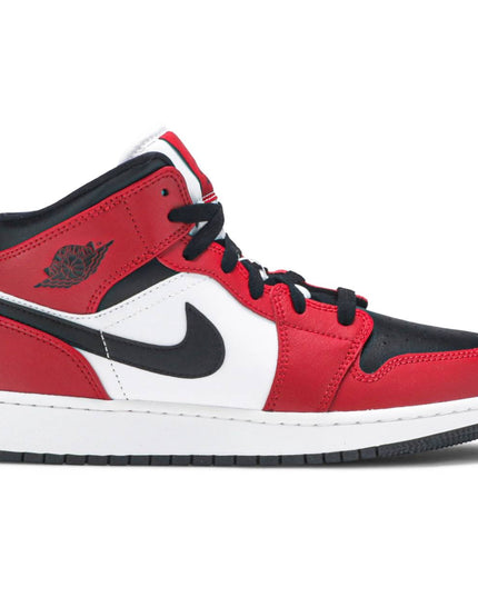 Air Jordan 1 Mid 'Chicago Black Toe' (GS)