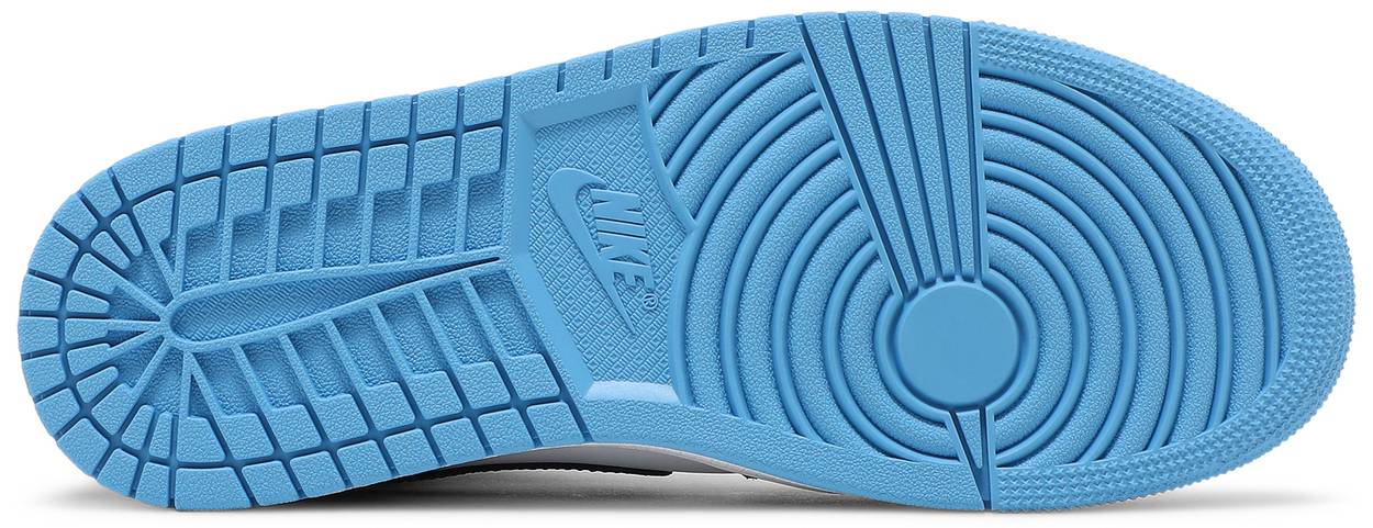 Air Jordan 1 Mid 'University Blue Black White' (Women’s)