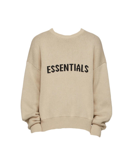 FEAR OF GOD ESSENTIALS Knit Sweater - Linen (USA Exclusive)