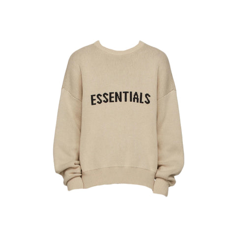 FEAR OF GOD ESSENTIALS Knit Sweater - Linen (USA Exclusive)