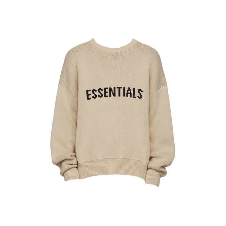 FEAR OF GOD ESSENTIALS Knit Sweater - Linen (USA Exclusive)