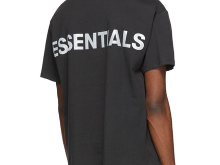 FEAR OF GOD ESSENTIALS 3M Logo Boxy T-Shirt - Black/White