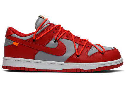 Off-White x Nike Dunk Low 'University Red'