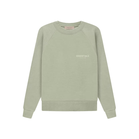 FEAR OF GOD ESSENTIALS Pull-Over Crewneck - Seafoam (SS22)